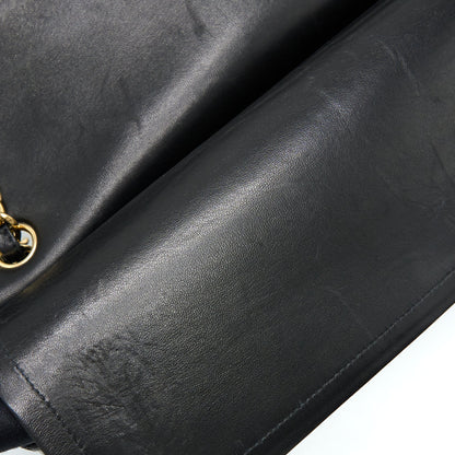 Chanel Maxi Classic Double Flap Bag Lambskin Black