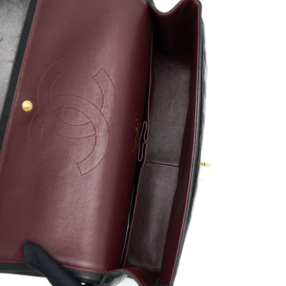 Chanel Maxi Classic Double Flap Bag Lambskin Black