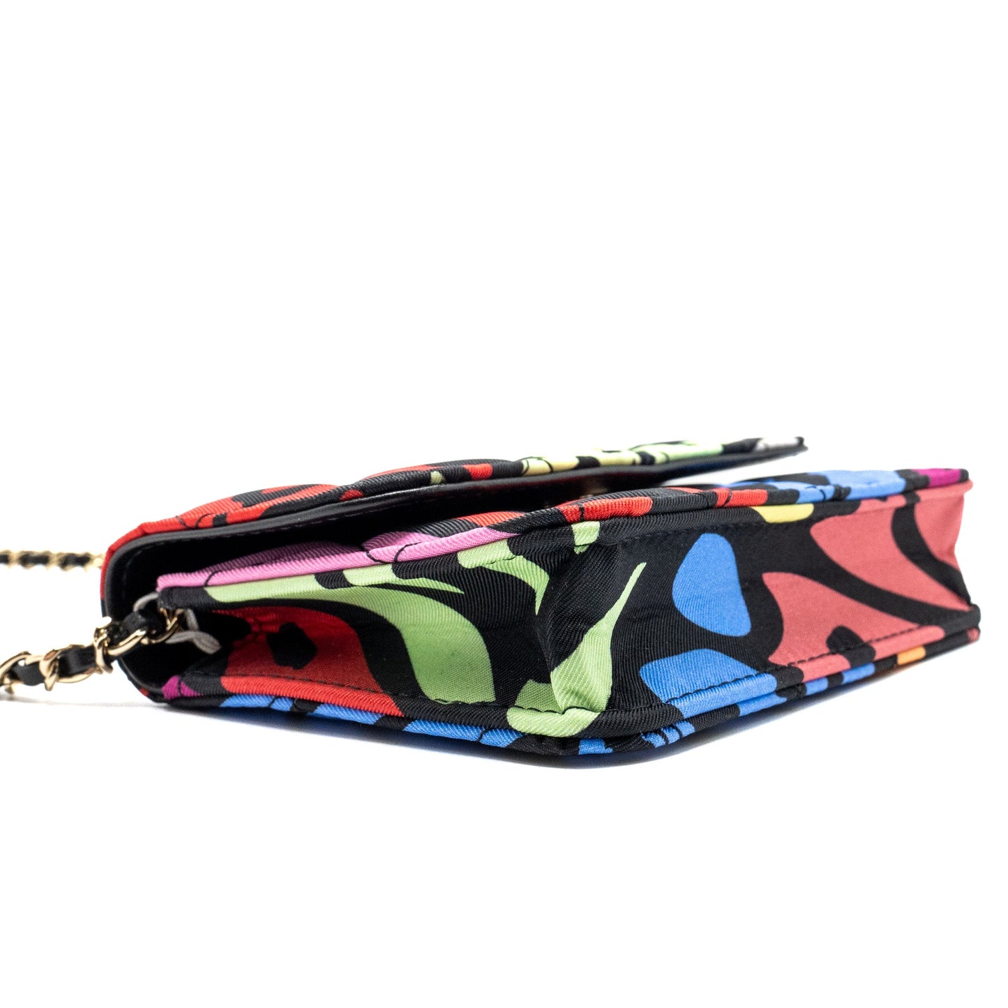 Chanel 22S Mini flap Bag fabric multicolour L