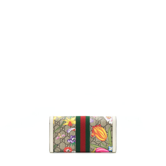 Gucci Flower Long Wallet Multicolour