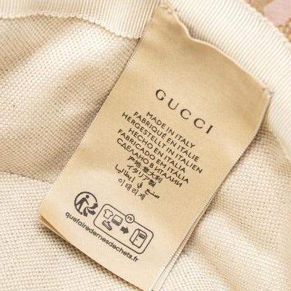 Gucci Size L Jumbo GG Bucket Hat Pink/Multicolour