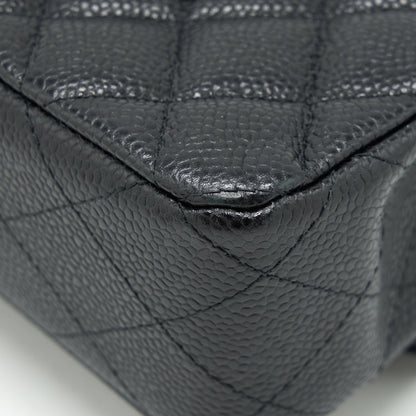 Chanel Medium Classic Flap Bag Caviar Black