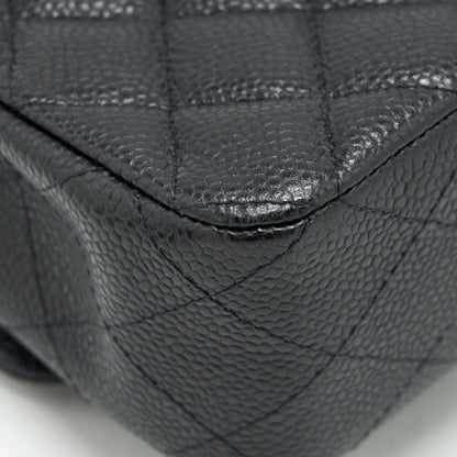 Chanel Medium Classic Flap Bag Caviar Black