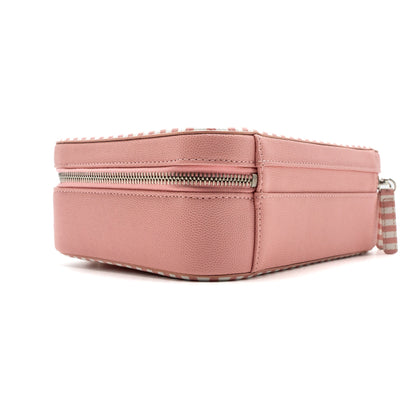 Chanel Medium Filigree Vanity Case Caviar Pink Multicolour
