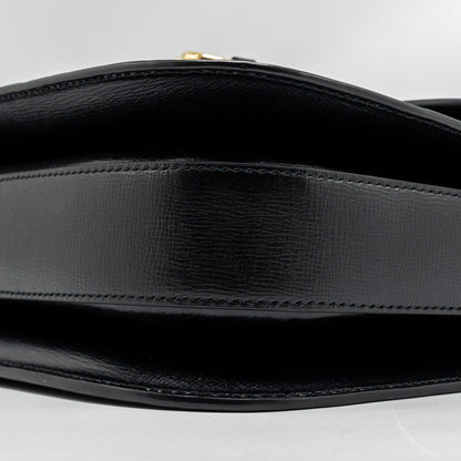 Gucci Horsebit 1955 shoulder bag calfskin black