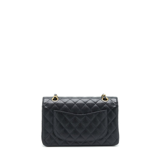 Chanel Small Classic Double Flap Caviar Black