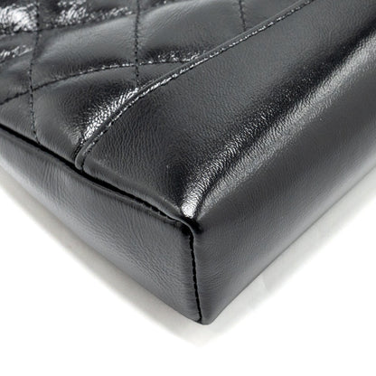 Chanel mini 31 Clutch with Chain Shiny Calfskin Black L (Microchip)