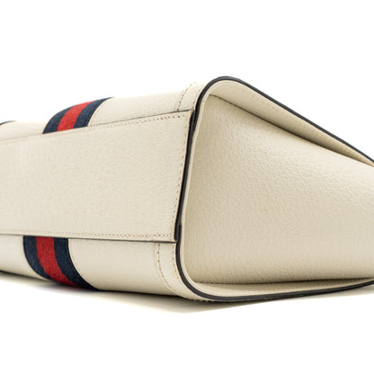Gucci Ophidia Small Tote Bag Calfskin White/ Multicolour