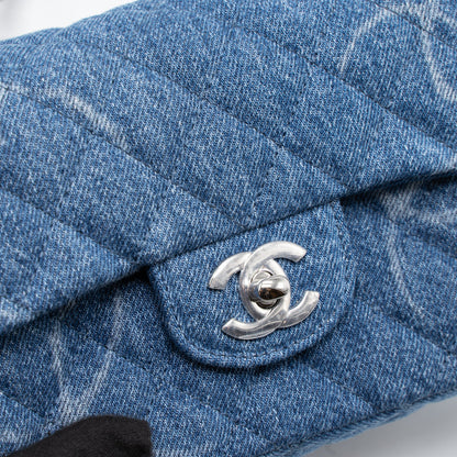 Chanel Mini Square Flap Bag Denim