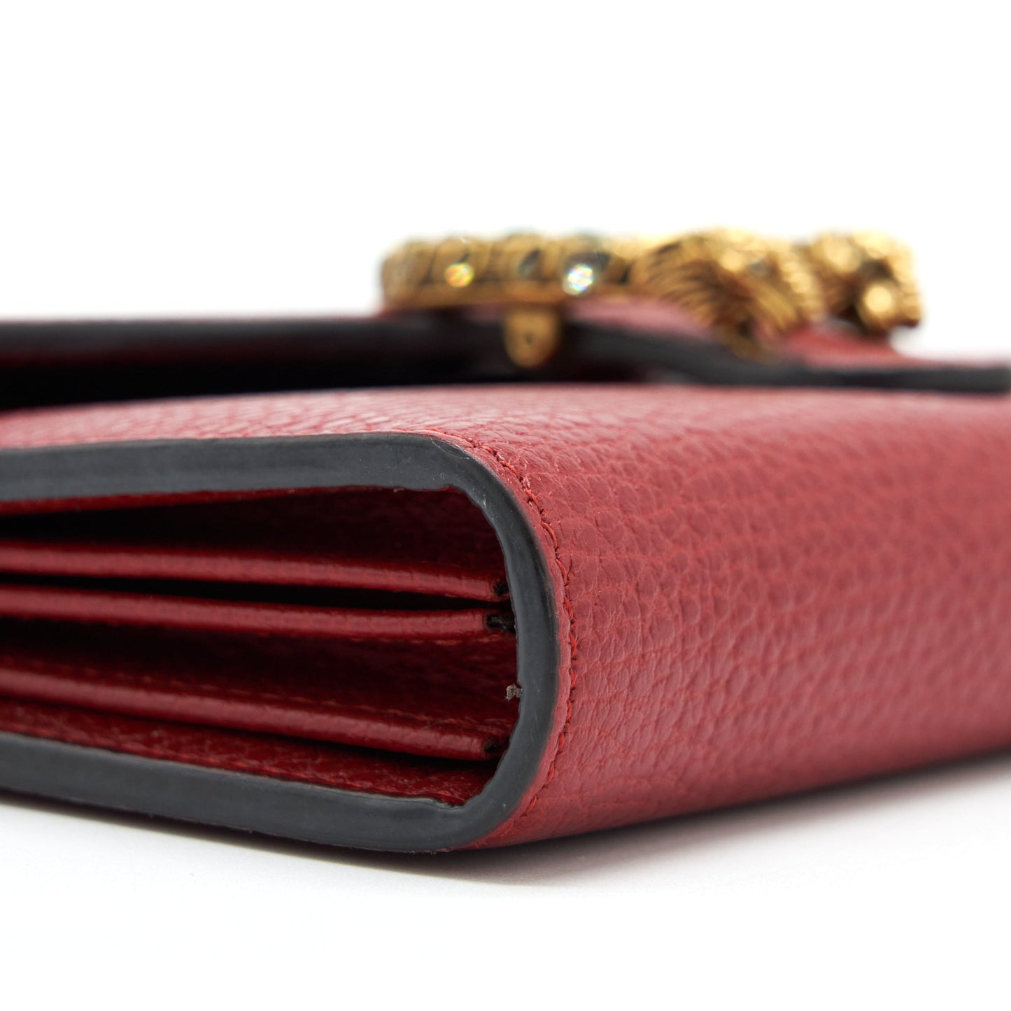 Gucci Dionysus Chain Wallet Red Gold/Sliver Hardware