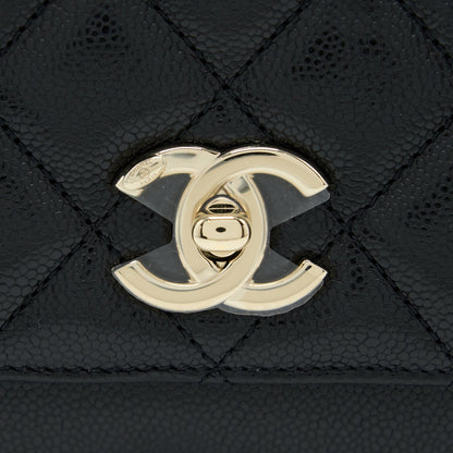 Chanel Medium Business Affinity Caviar Black L(Microchip)
