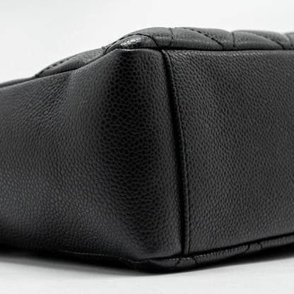 Chanel Petit Shopping Tote Bag Caviar BLACK