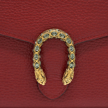 Gucci Dionysus Chain Wallet Red Gold/Sliver Hardware