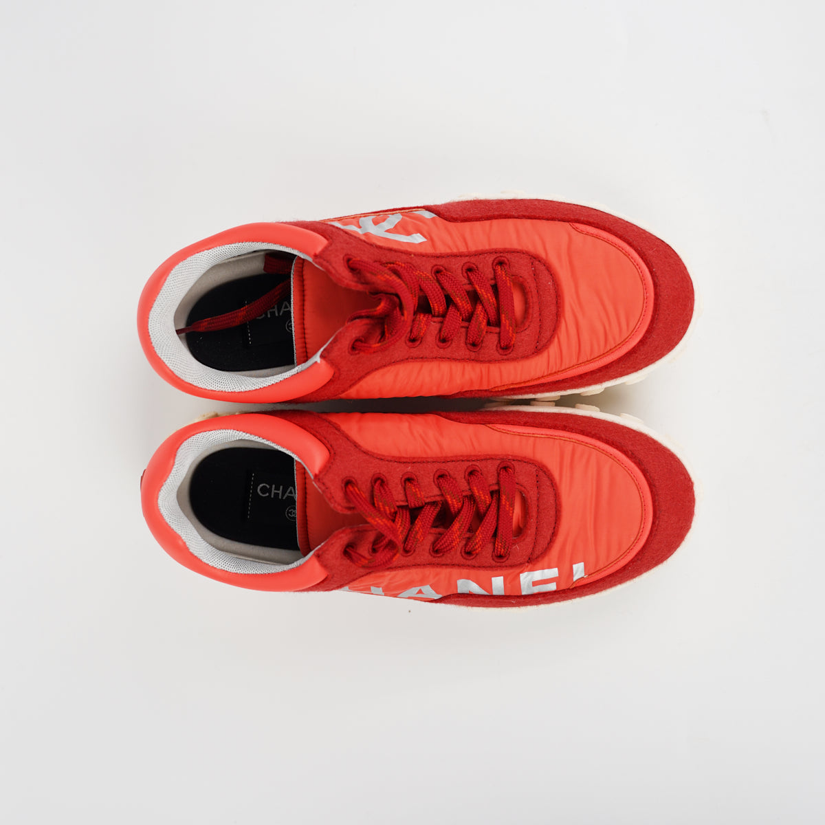 Chanel Sneakers Orange - Size 39
