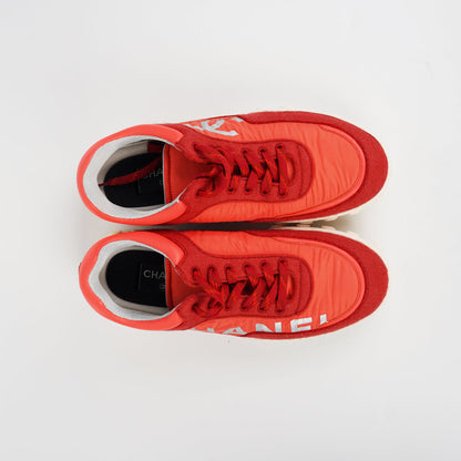 Chanel Sneakers Orange - Size 39