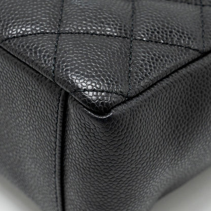 Chanel Petit Shopping Tote Bag Caviar BLACK