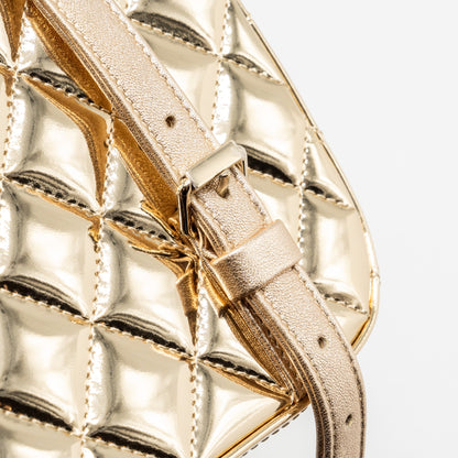 Chanel 24c backpack with star patent Gold L (microchip)