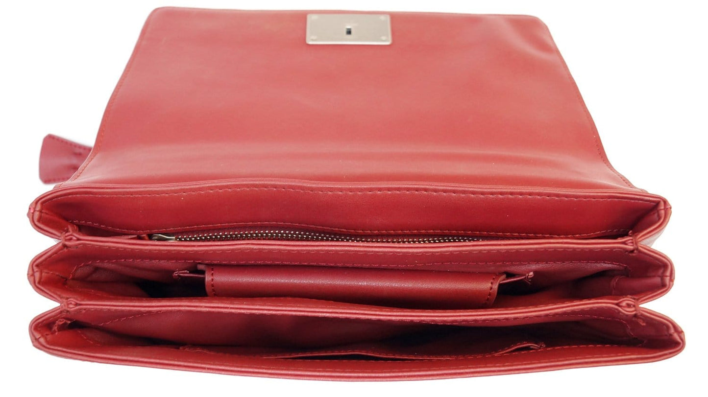 PRADA Petalo Saffiano Lux Leather Chain Shoulder Crossbody Bag - Sale