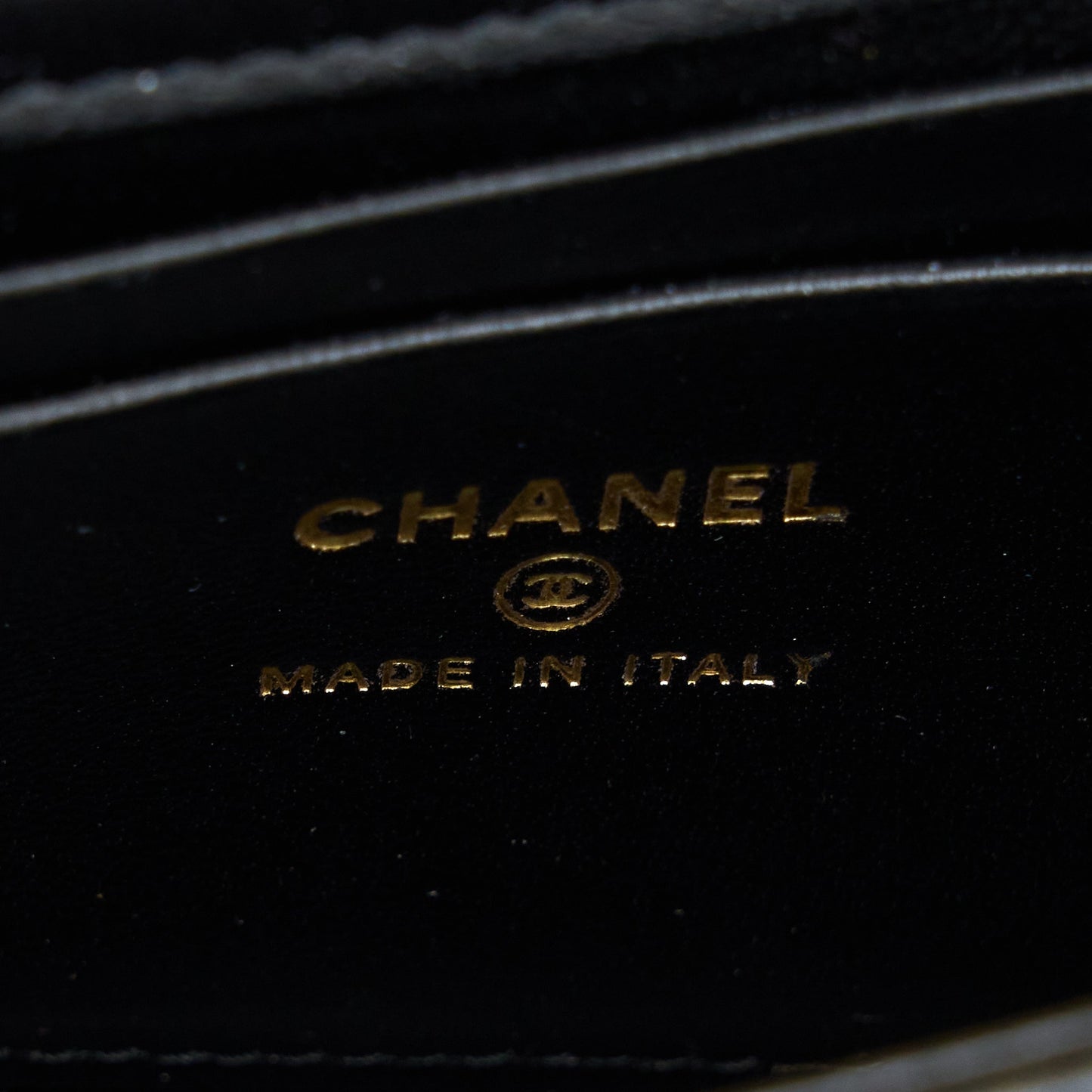 Chanel 22B Flap Bag With Enamel Top Handle Lambskin Black