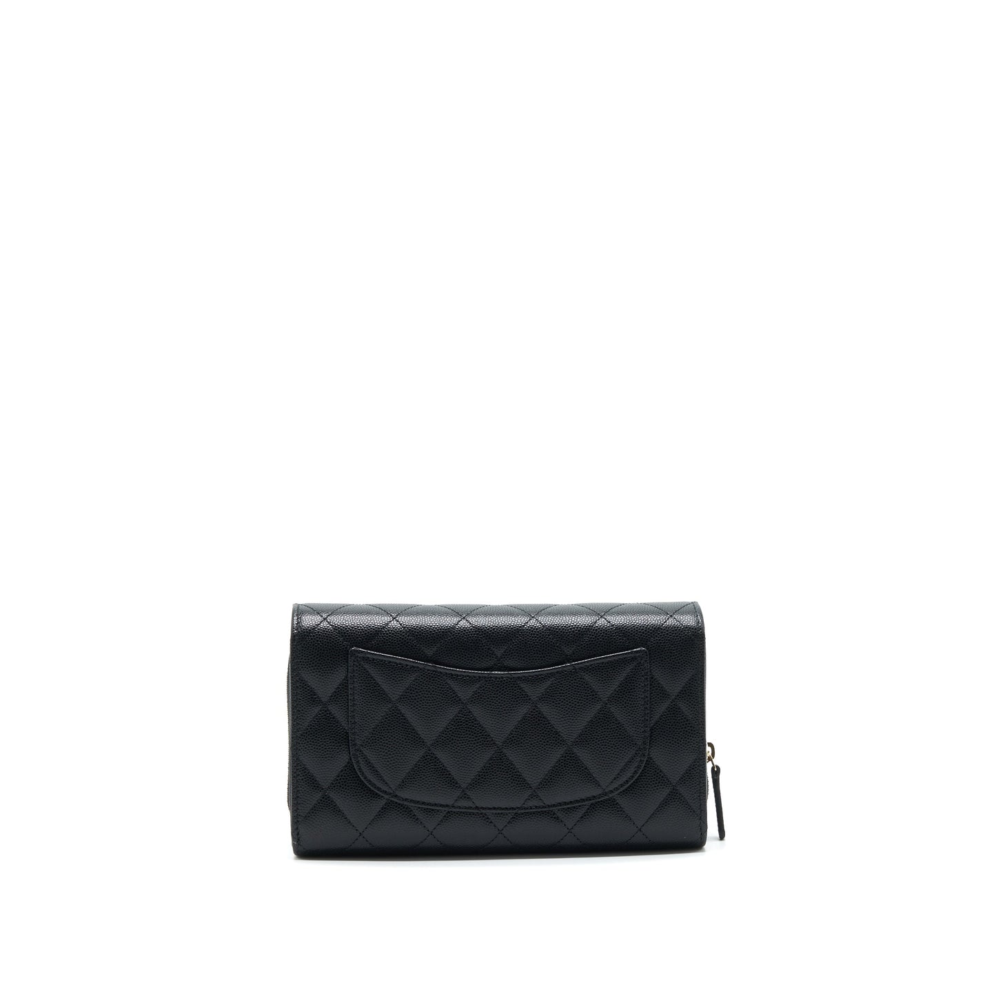 Chanel 22C 3 in 1 Wallet on Chain Caviar Black L