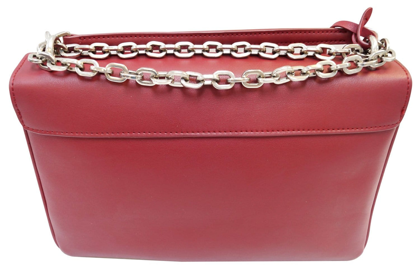 PRADA Petalo Saffiano Lux Leather Chain Shoulder Crossbody Bag - Sale