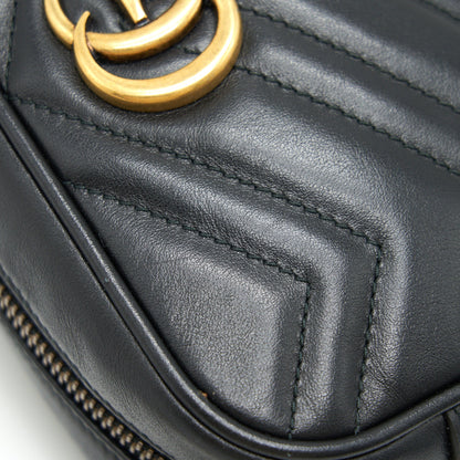 GUCCI MARMONT CAMERA BAG BLACK