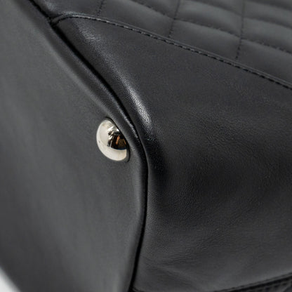 Chanel Cambon Ligne Tote Bag calfskin Black