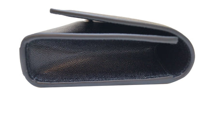 YVES SAINT LAURENT Kate Black Leather Clutch