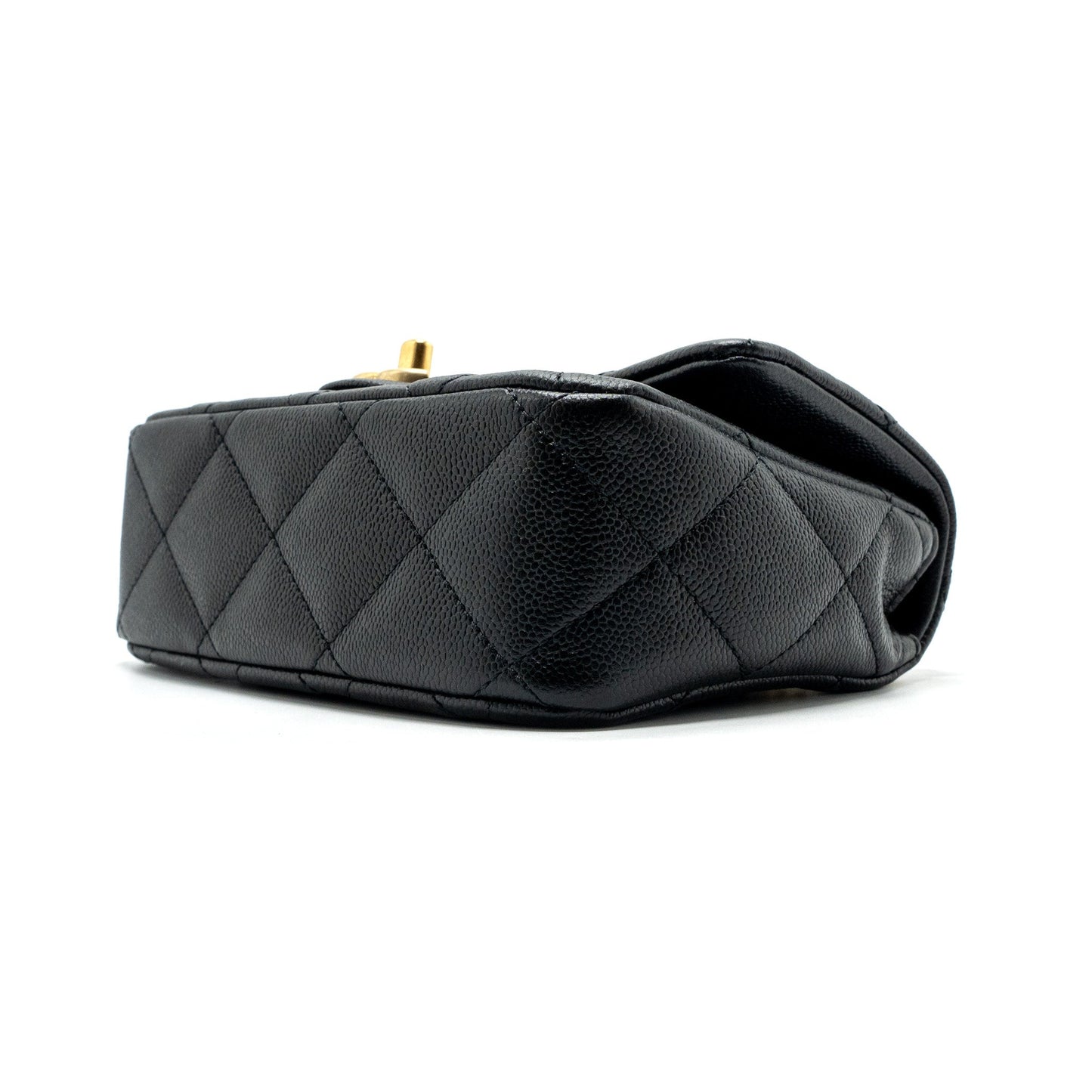 Chanel 23p Coco Love Flap Bag Caviar Black (microchip)