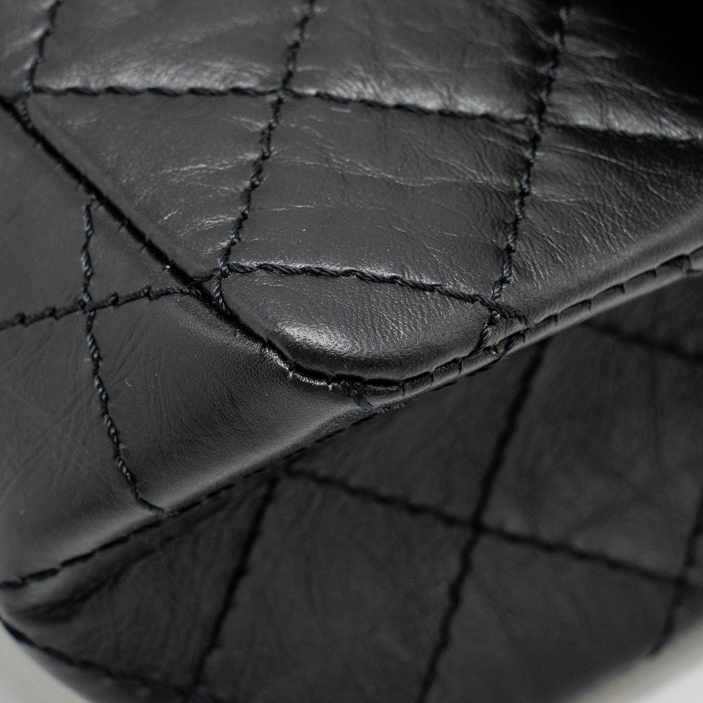 Chanel Mini 2.55 Reissue Aged Calfskin BLACK  (Microchip)