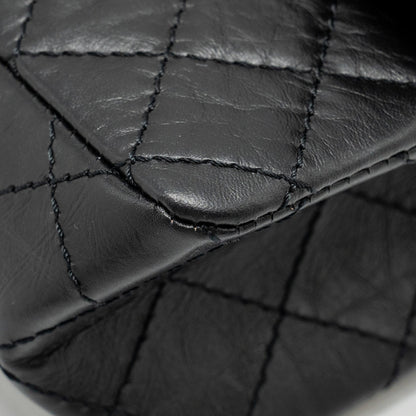 Chanel Mini 2.55 Reissue Aged Calfskin BLACK  (Microchip)