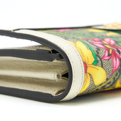 Gucci Flower Long Wallet Multicolour