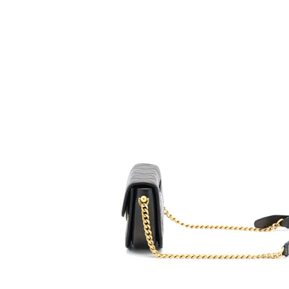 Chanel 21S Moon Messenger Bag Calfskin Black