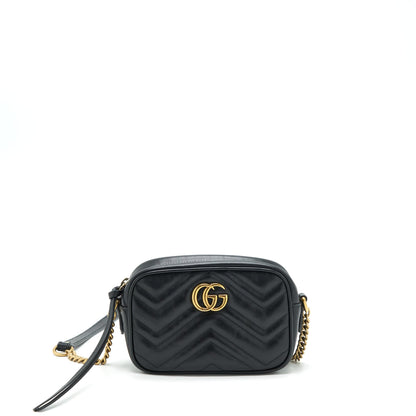 Gucci Marmont Camera Bag Black