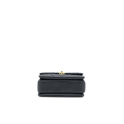 Chanel 22K Coco First Caviar Black  (Microchip)