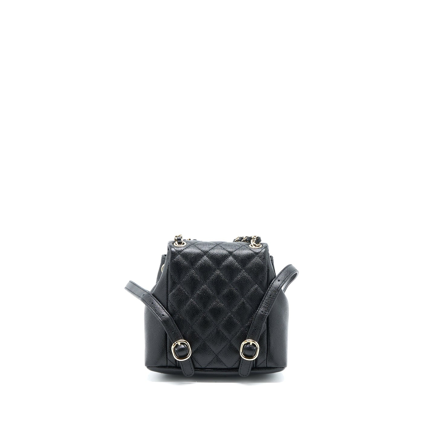 Chanel 23p Mini Triple Pack Backpack Caviar Black L (Microchip)
