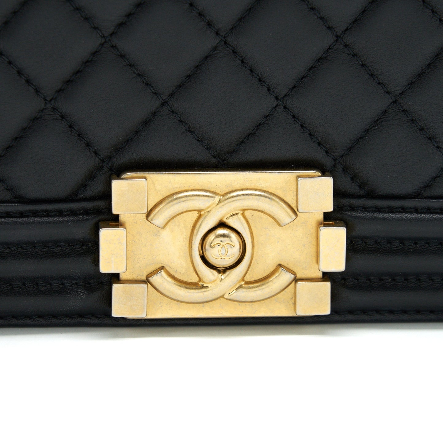 Chanel Medium Boy Black Lambskin