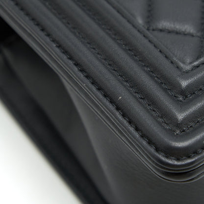Chanel Medium Boy Black Lambskin