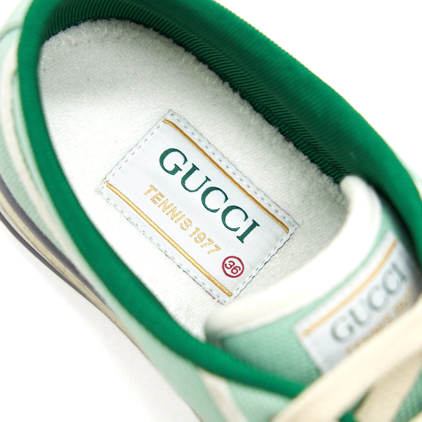Gucci Woman's Tennis 1977 Sneaker Size 36