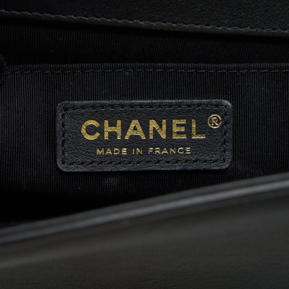 Chanel Medium Boy Black Lambskin