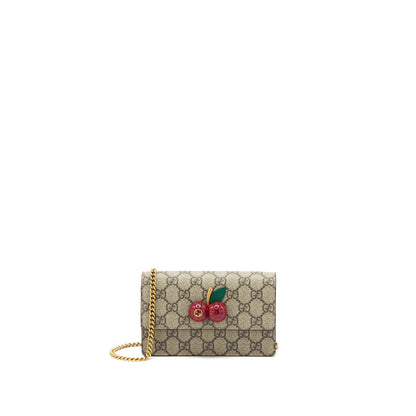 Gucci Supreme Mini Bag Cherries GG Supreme Canvas