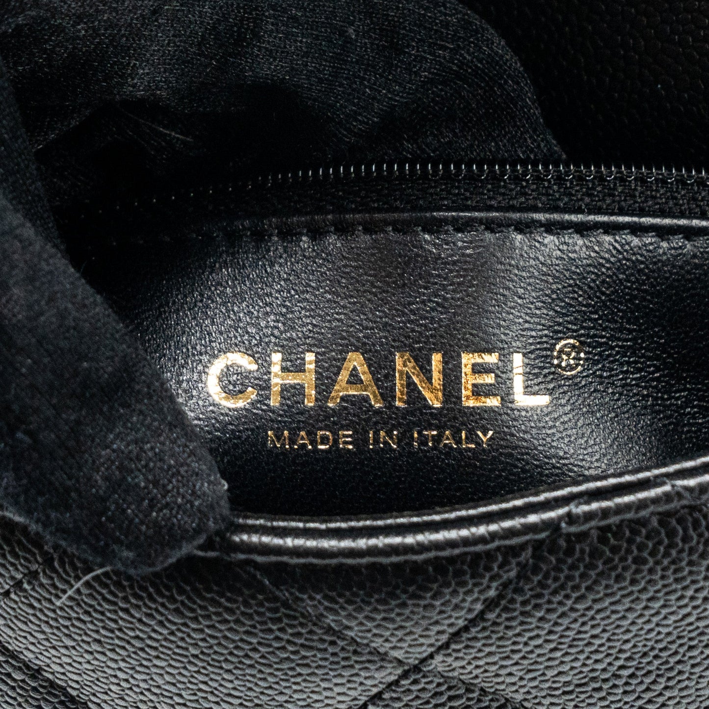 Chanel 23p Coco Love Flap Bag Caviar Black (microchip)