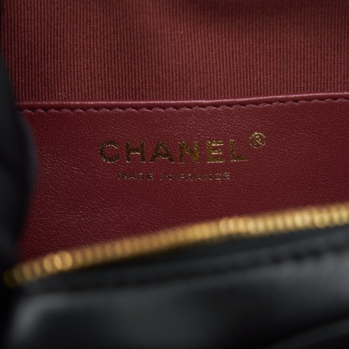 Chanel 22S Heart Bag Lambskin Black L