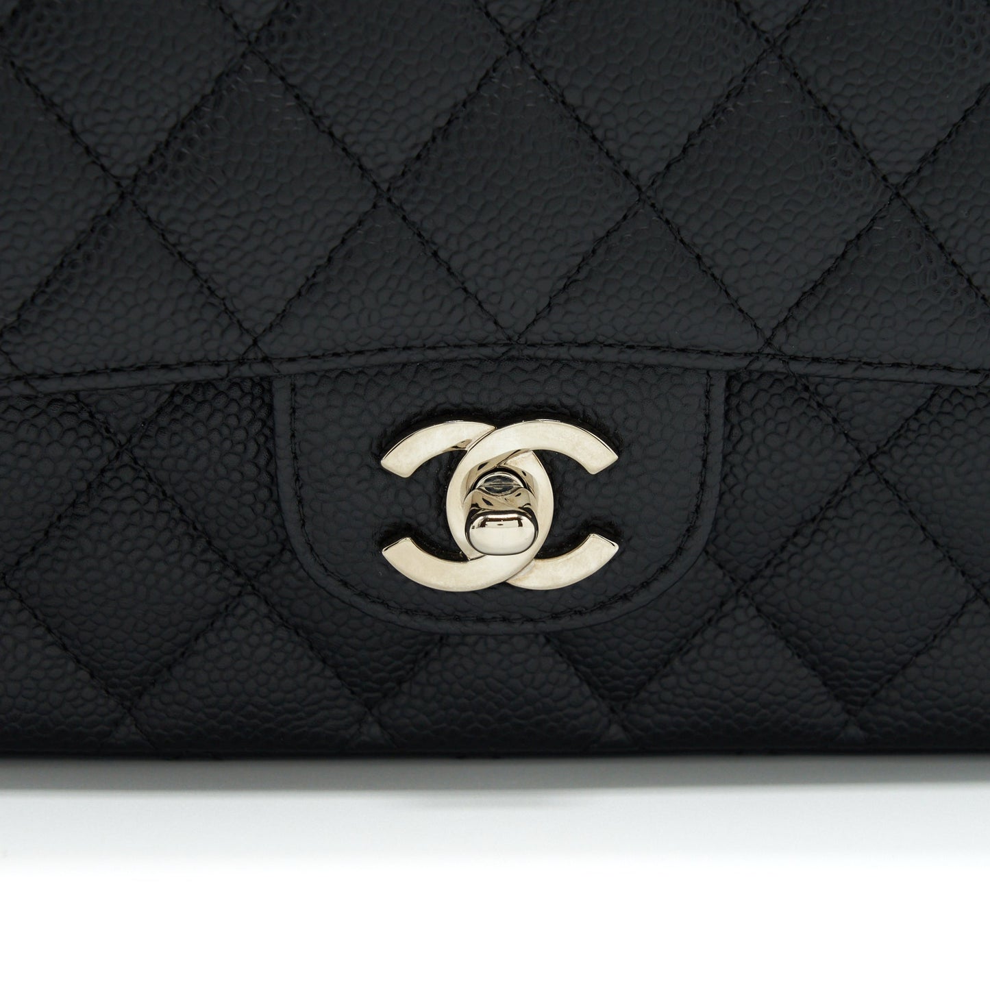 Chanel Medium Classic Flap Bag Caviar Black