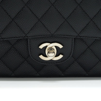 Chanel Medium Classic Flap Bag Caviar Black