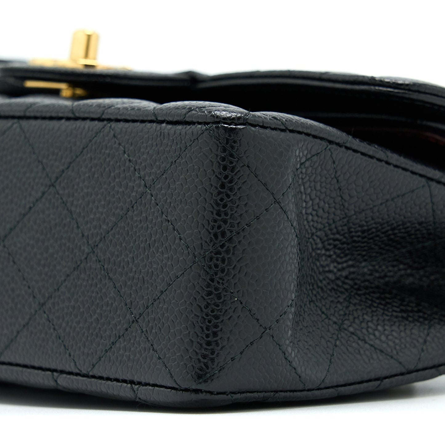 Chanel Small Classic Flap Bag Caviar Black