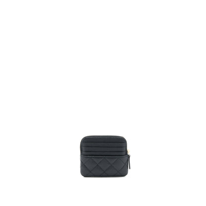 Chanel 23C Zipped Coin Purse Caviar Black L (Microchip)