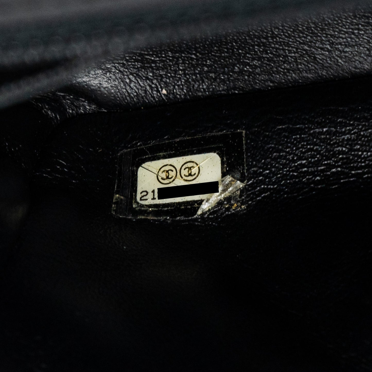 Chanel Classic Mini Square Flap Bag Patent Black