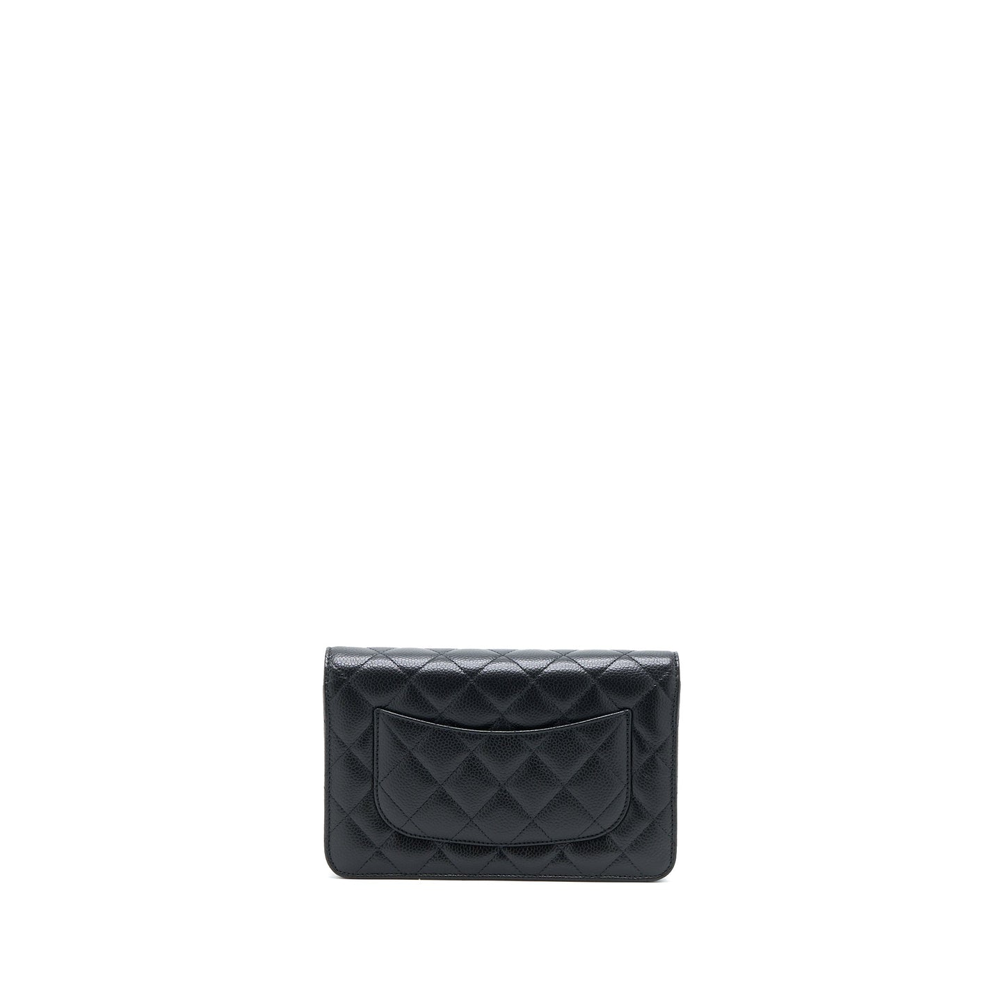 Chanel Classic Wallet on Chain Caviar Black  (Microchip)
