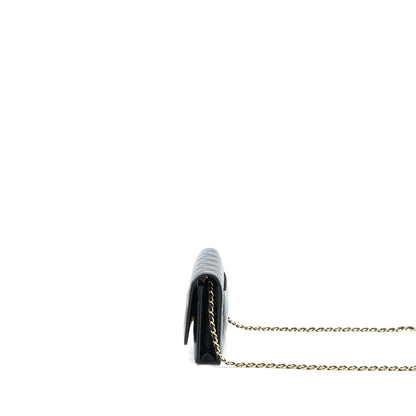Chanel Classic Wallet on Chain Caviar Black  (Microchip)